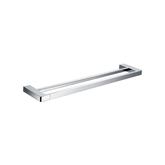 Eneo Double Streamline Towel Rail 60cm - Brushed Brass PVD
